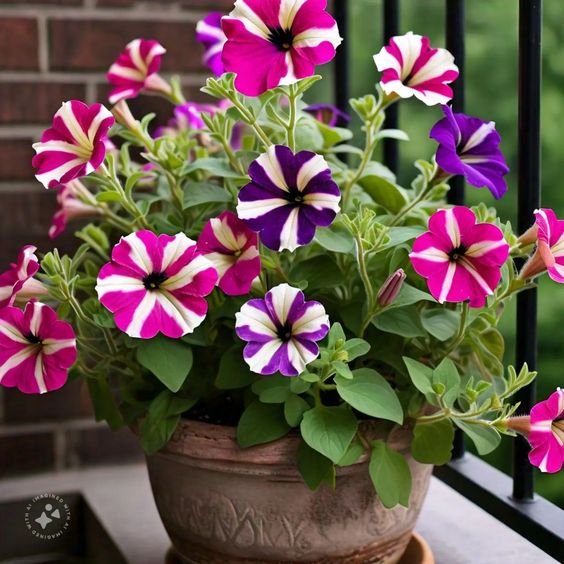 petunia Petunia Plant (Petunia Hybrida / Live Flowering Outdoor Garden Plant)