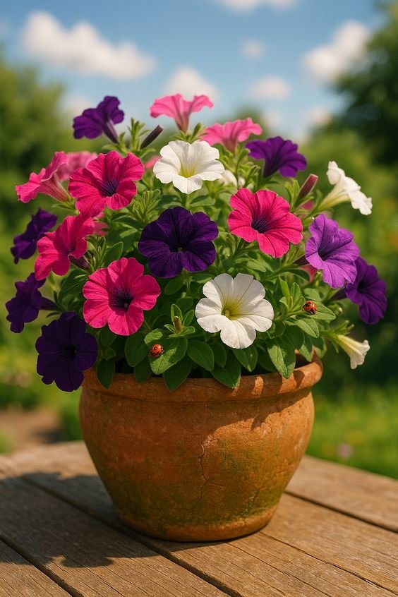 petunia Petunia Plant (Petunia Hybrida / Live Flowering Outdoor Garden Plant)