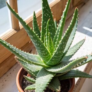 Aloe Vera Plant (Aloe Barbadensis / Live Natural Medicinal Succulent)